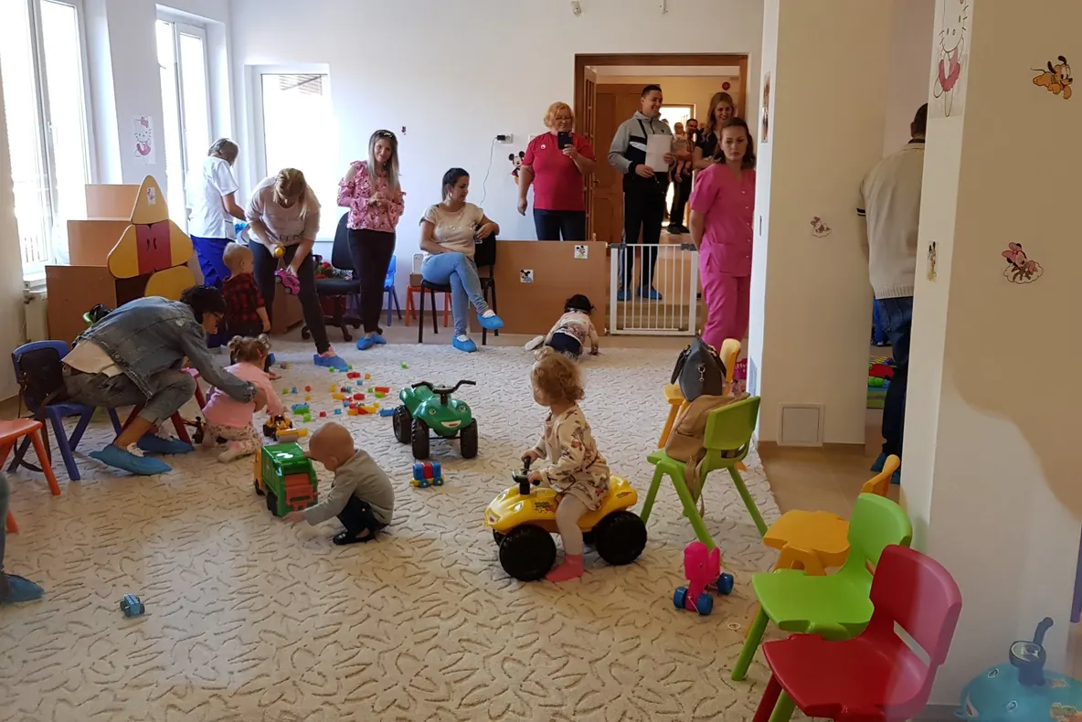 FOTO| O nouă creșă în Deva. Aceasta a fost deschisă de astăzi