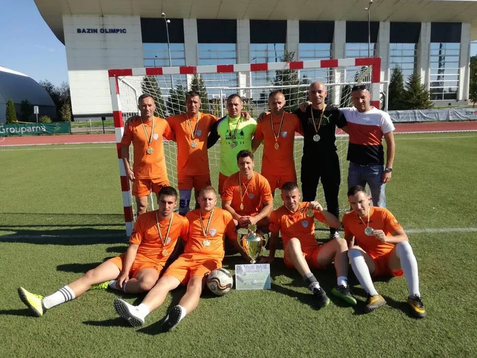 Jandarmii - fotbaliști de la IJJ Hunedoara au câștigat ,,Cupa Centenarului Marii Uniri”