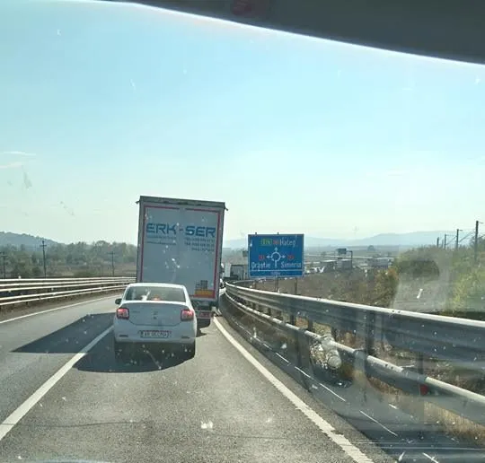 Se circulă infernal pe DN 7, după închiderea autostrăzii A1