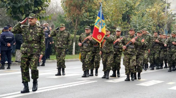„Ziua Armatei”, marcată la Hunedoara, printr-un ceremonial