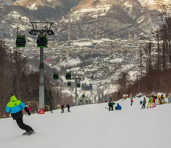 Condiții perfecte pentru schiat în stațiunea montană Straja