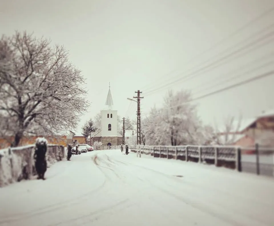 Judeţul Hunedoara, „îmbrăcat” în mantia albă a iernii. Care este starea drumurilor?