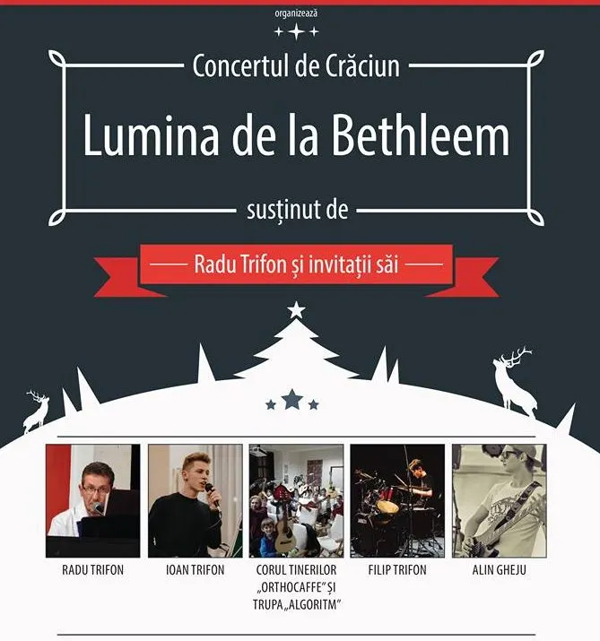 Concert caritabil de colinde și cântece de Crăciun, la Deva