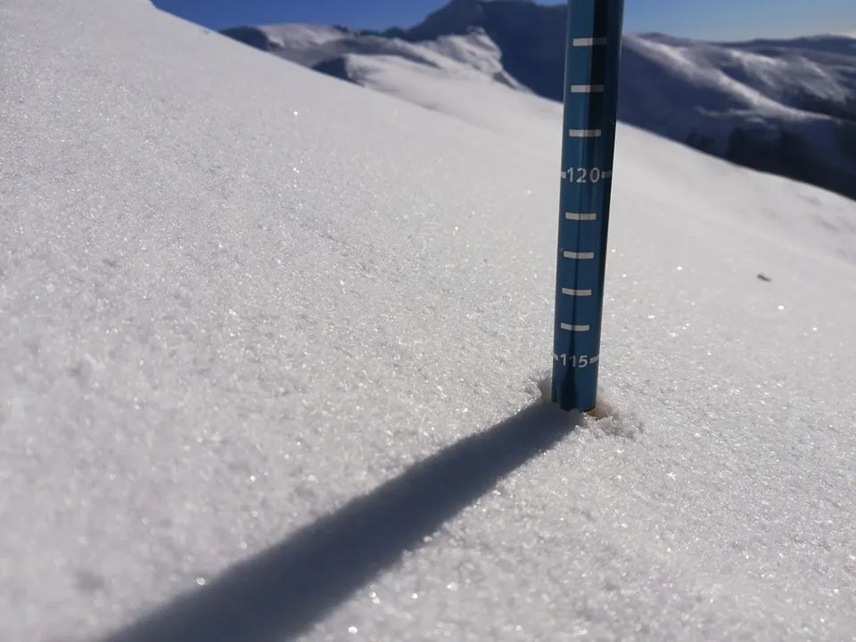 Risc de avalanșe în Parâng