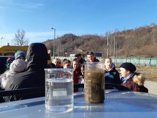 Copiii au aflat cum ajunge apa la robinet