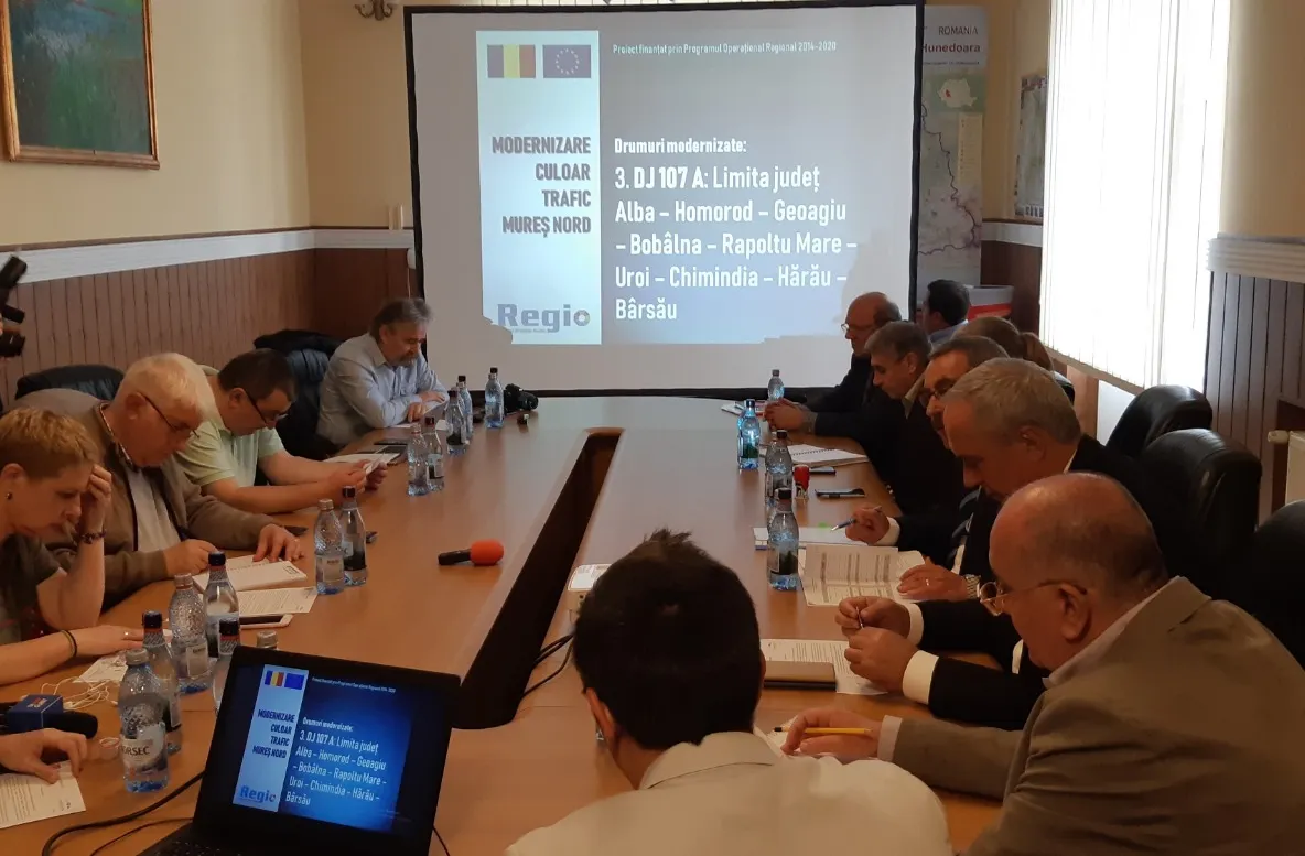 A fost semnat contractul de proiectare pentru modernizarea Culoarului Mureș Nord
