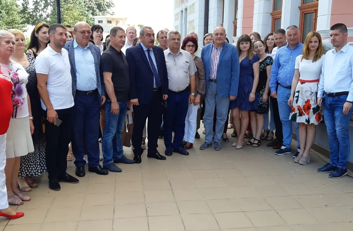 Delegația din Strășeni a venit în judeţul Hunedoara: „Aceasta este o vizită frăţească, nu una de lucru”