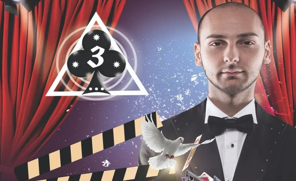 Spectacol pentru copii cu Alexandru Marcu, magicianul care a participat la „Românii au talent”