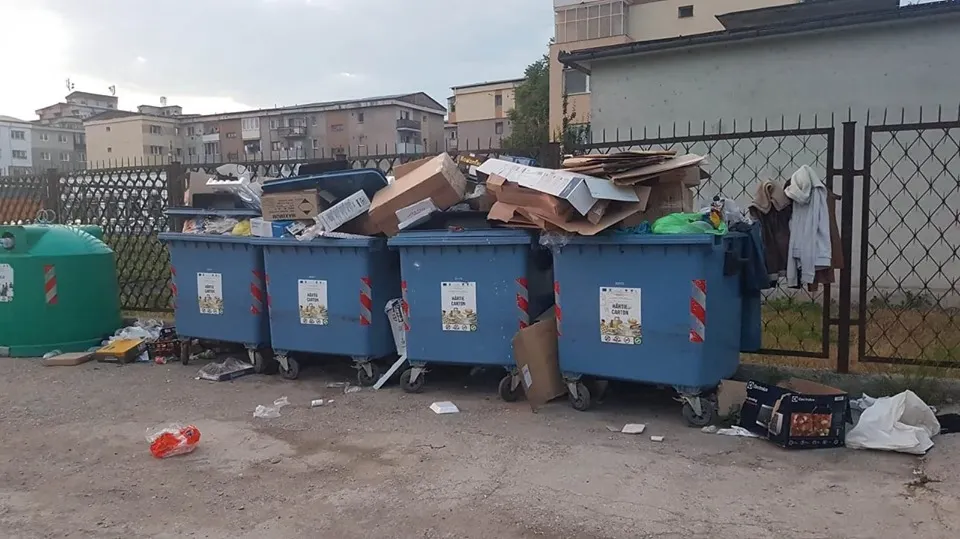 Operatorul de salubritate amendat, şi de Primăria Hunedoara, cu 50.000 de lei