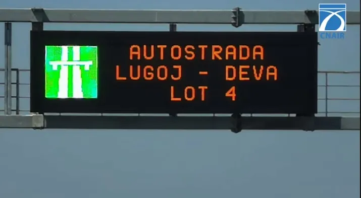 22 de kilometri ai autostrăzii Lugoj-Deva au fost deschiși traficului