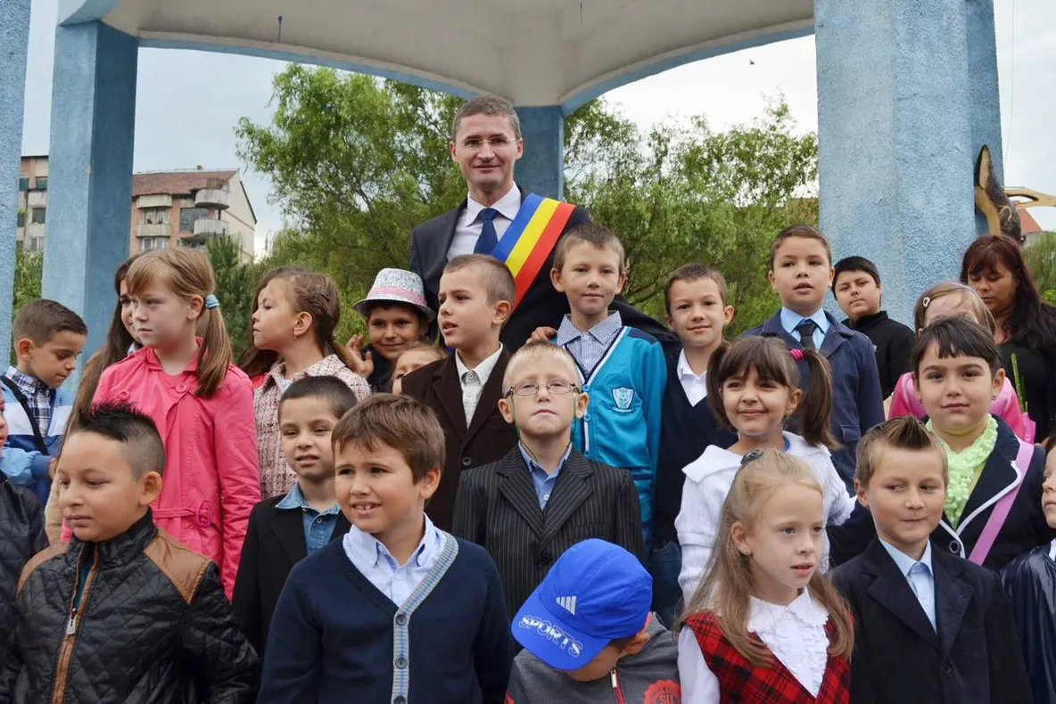 Anul școlar începe în parc