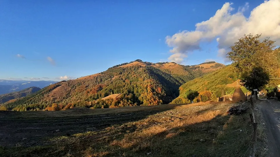 FOTO: Apus de soare magic în Parâng
