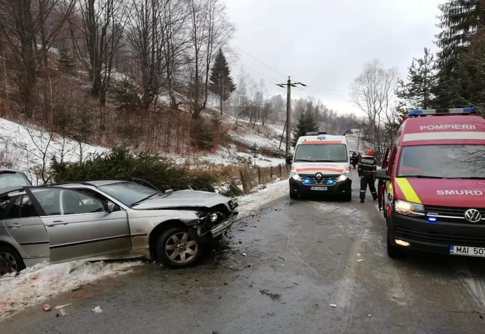 Accident rutier cu 3 victime în Petroșani