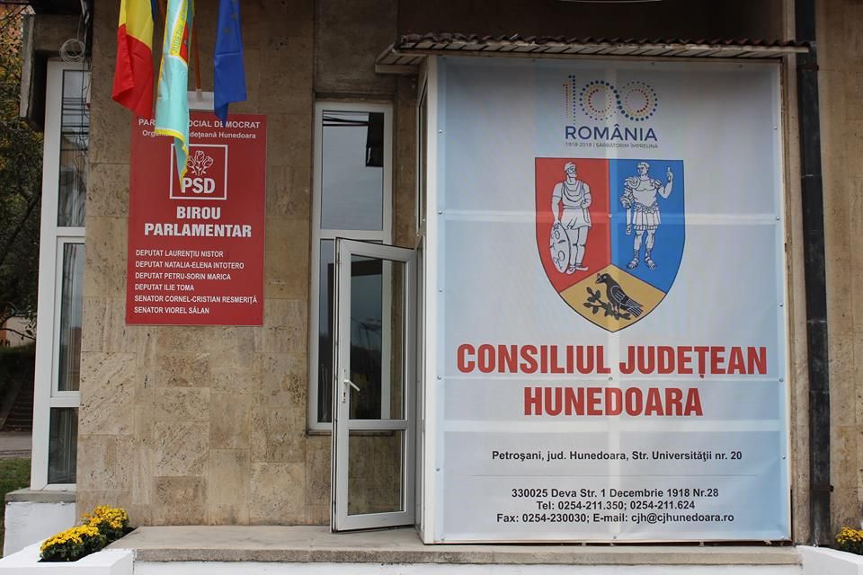 Consiliul Județean Hunedoara se mută la Petroșani