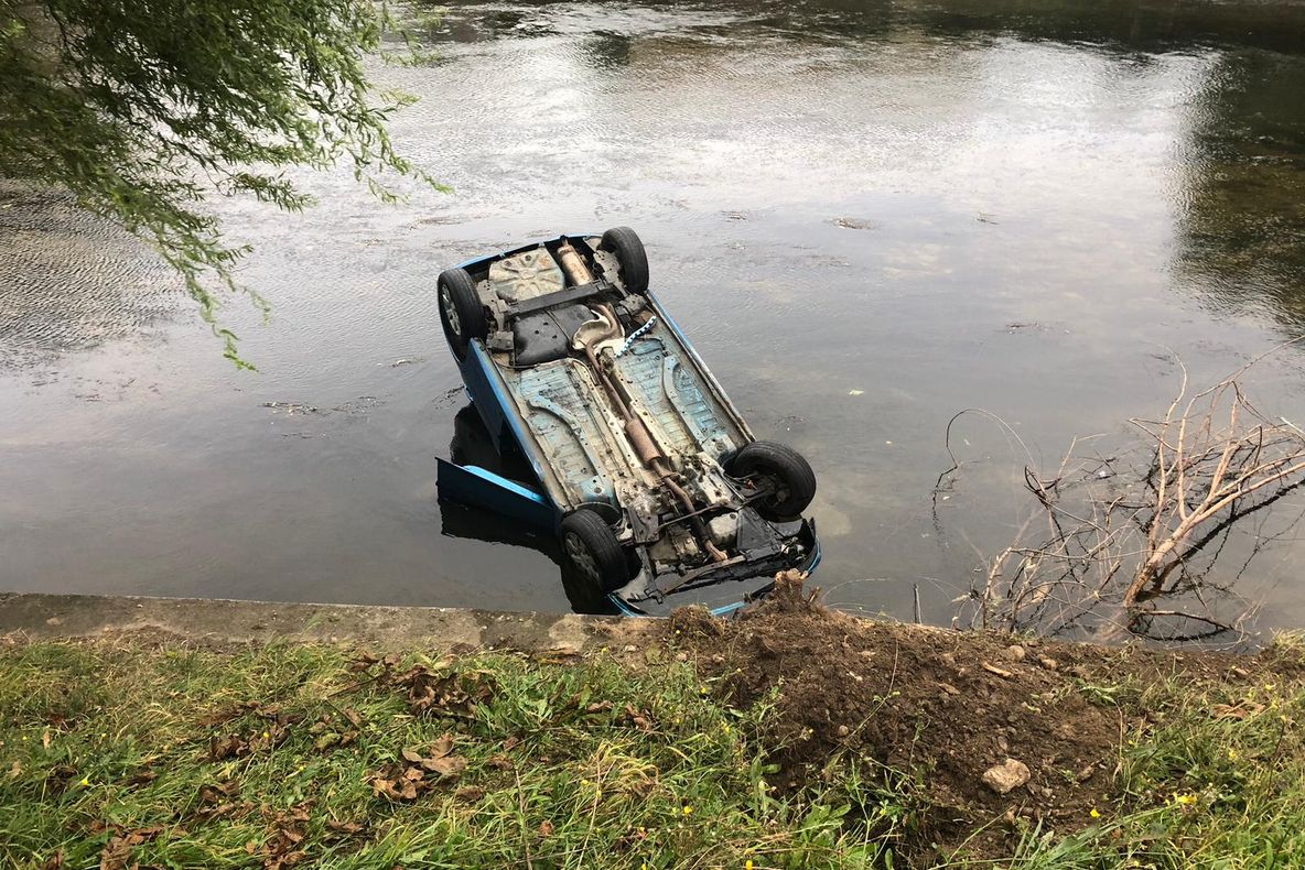 Trafic îngreunat pe DN 66 din cauza unui accident rutier