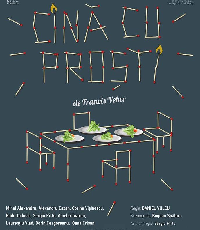 O nouă premieră la Teatrul Dramatic ID Sîrbu din Petroșani