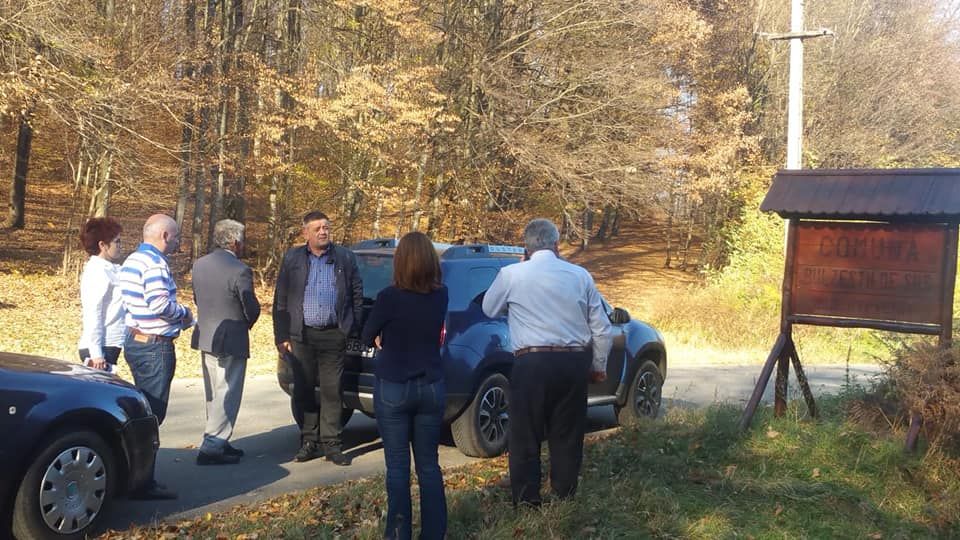 Inspecție, înainte de sosirea iernii, pe două drumuri județene din zona Bradului