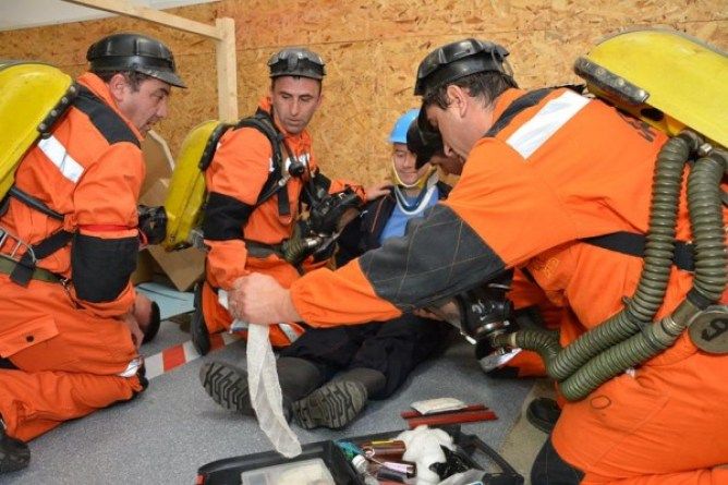 Concurs național de salvare minieră, la Petroșani