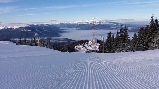 FOTO: Pârtiile din Parâng, pregătite pentru weekend