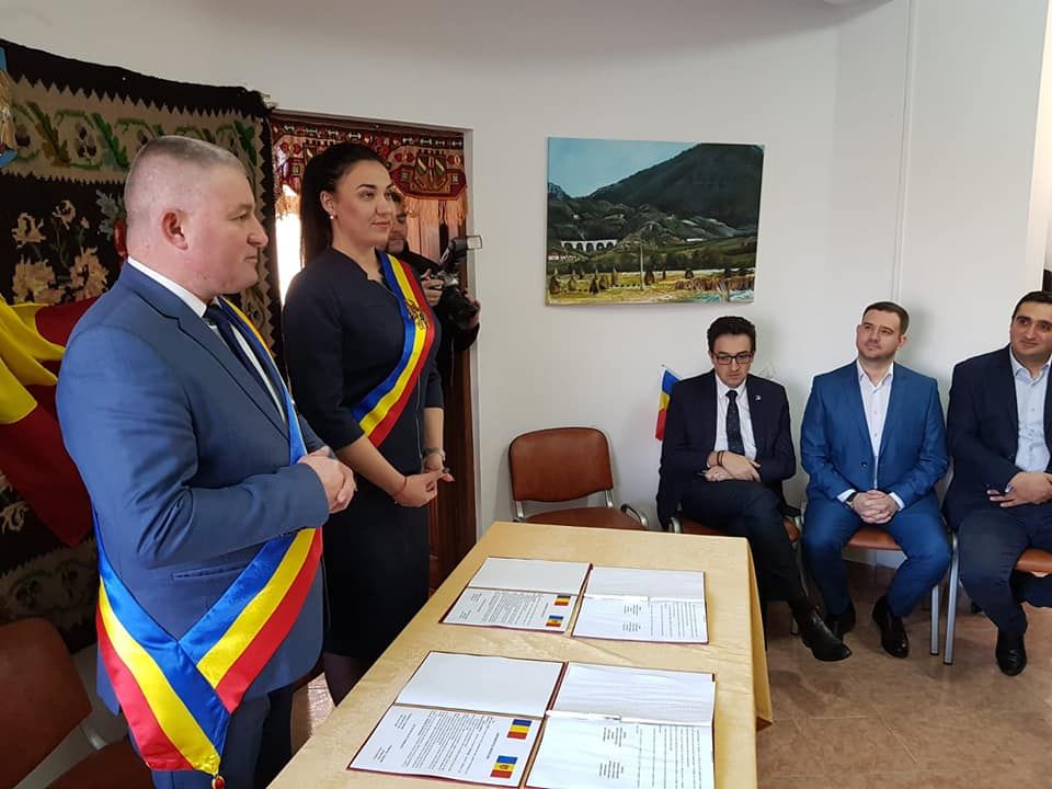 Luncoiu de Jos s-a înfrățit cu comuna Greblești din Republica Moldova
