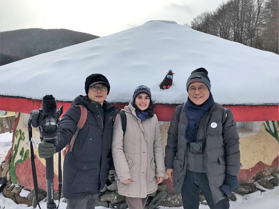 FOTO| Geoparcul Dinozaurilor din Ţara Haţegului a primit vizitatori din Coreea de Sud