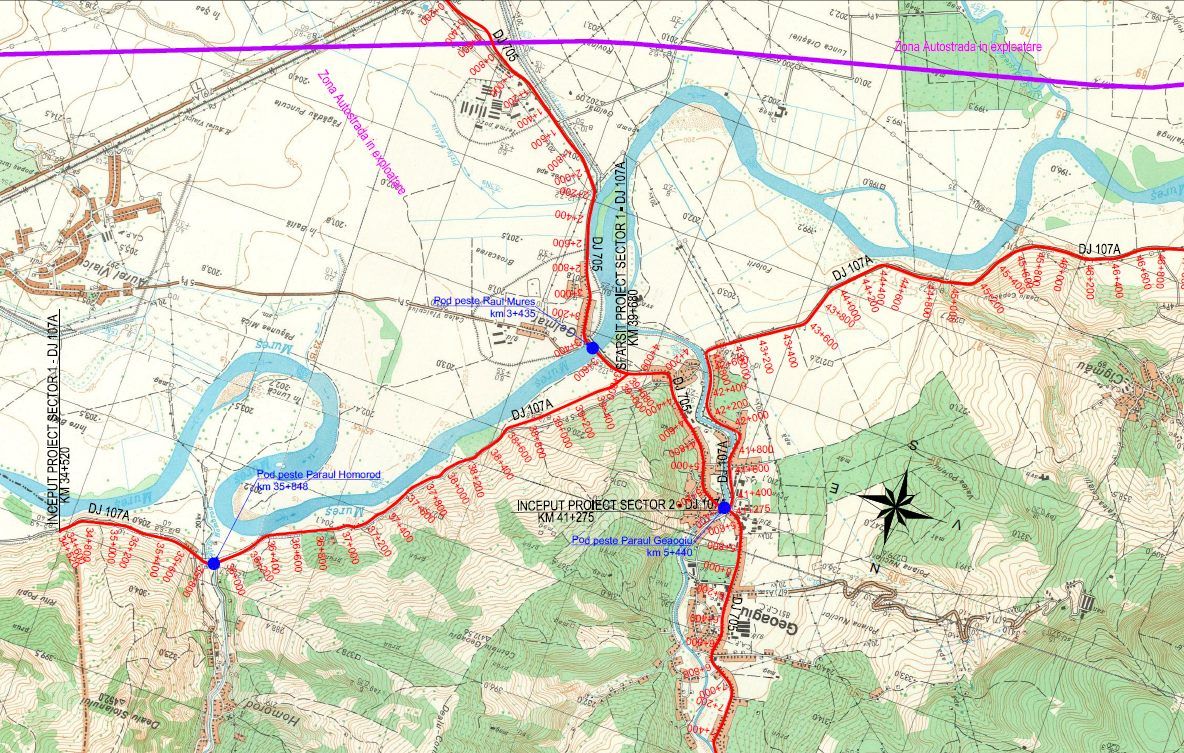 Cinci drumuri din județul Hunedoara, modernizate în cadrul unui amplu proiect cu finanțare europeană
