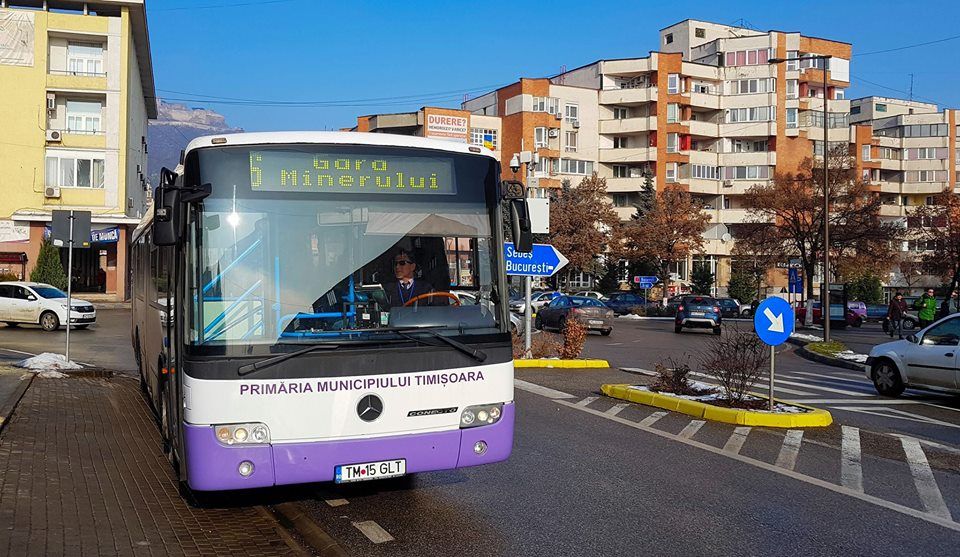 Cum circulă autobuzele locale din Deva pe 24 ianuarie