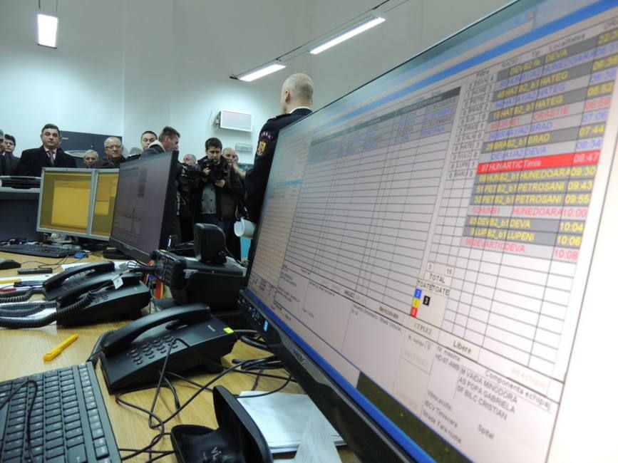 CJMSU Hunedoara, la ceas aniversar. Cinci ani de la primirea primului apel 112, în dispeceratul integrat de la Deva