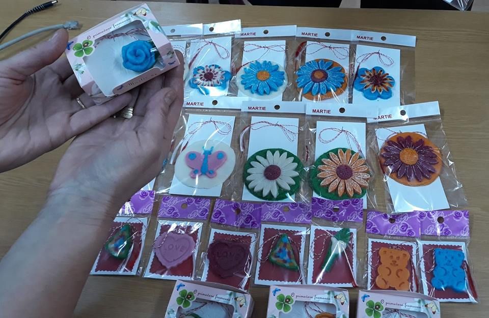 Mărţişoare... numai bune de mâncat, în premieră, la târgul din centrul istoric al Devei