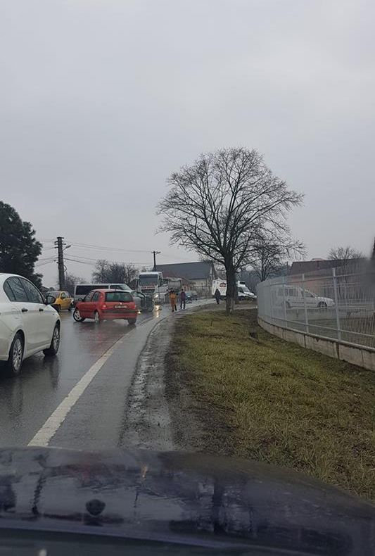 FOTO: Accident între Simeria și Deva