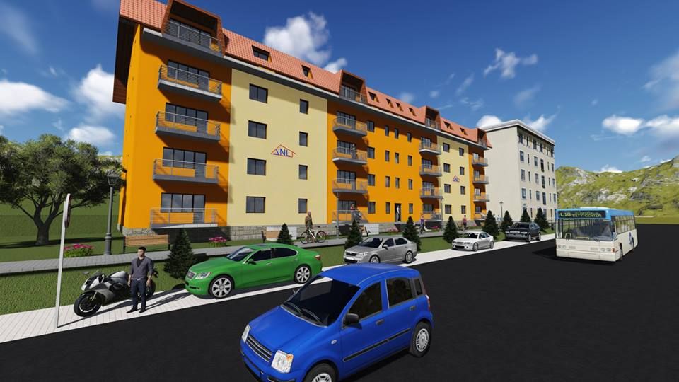 Blocul ANL din Lupeni va avea acoperiș până în iarnă