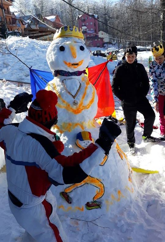 Foto: Zăpada a prins viață în Straja