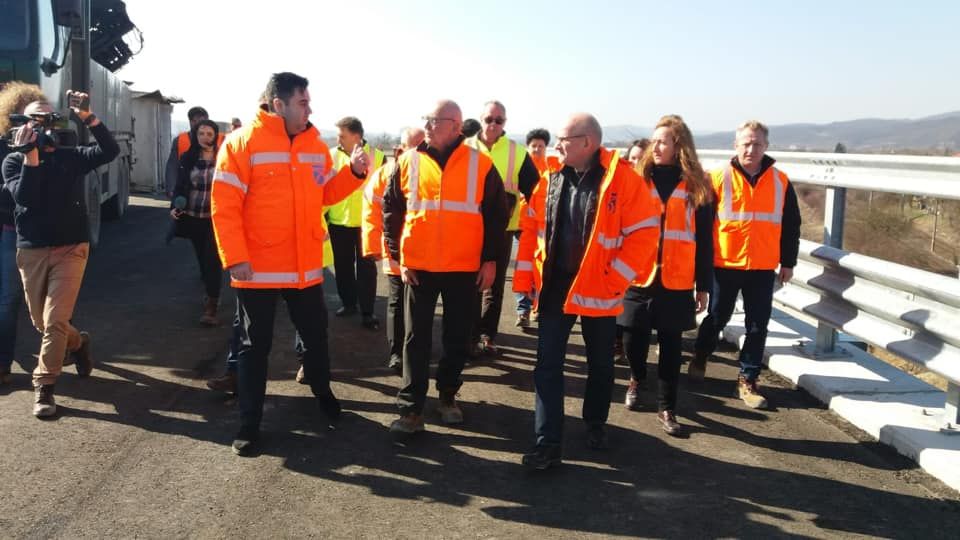 Ministrul Transporturilor, Răzvan Cuc, o nouă vizită în judeţul Hunedoara