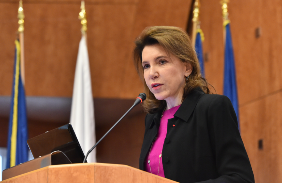 Ambasadorul Republicii Franceze în România, Michèle Ramis, la Deva