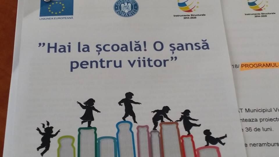 Hai la școală! O șansă pentru viitor