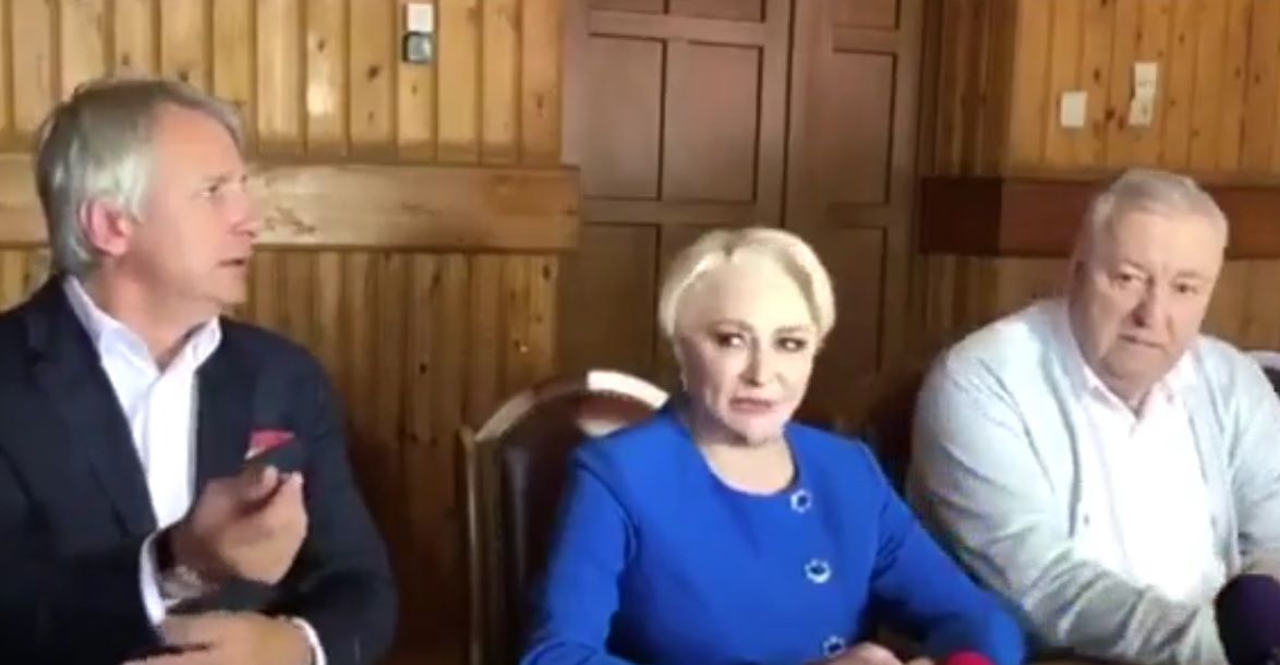 Viorica Dăncilă s-a crezut în Hunedoara, în timpul vizitei sale în județul Suceava