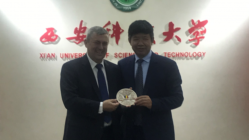 Universitatea din Petroșani a inaugurat Centrul Internaţional Chino-Român de Prevenire a Dezastrelor Miniere din China