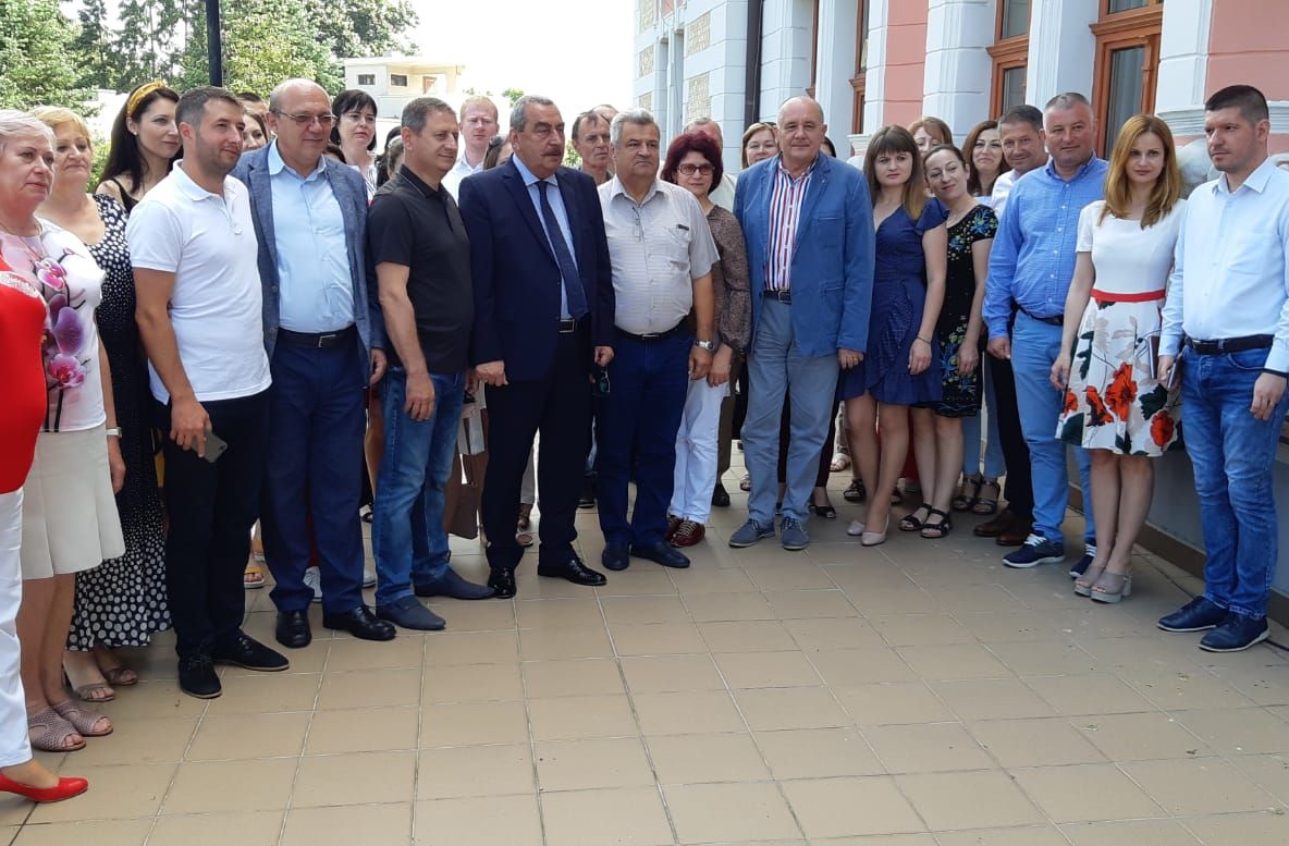 Delegația din Strășeni a venit în judeţul Hunedoara: „Aceasta este o vizită frăţească, nu una de lucru”