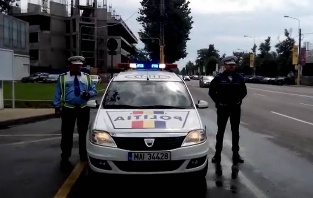 Polițiștii hunedoreni țin un moment de reculegere în memoria colegului ucis la Timișoara