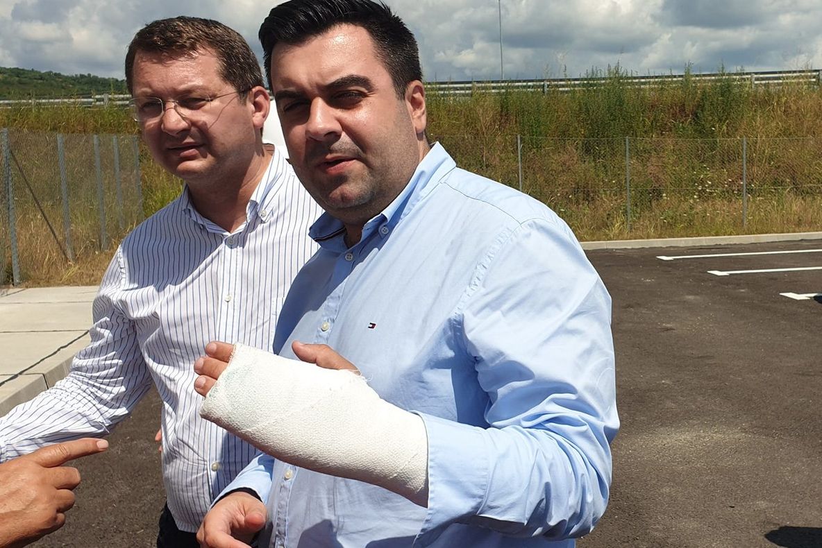 Ministrul Răzvan Cuc, în vizită pe loturile 3 și 4 ale A1 Lugoj -Deva: „Până de Sfânta Maria, se va circula pe această autostradă”