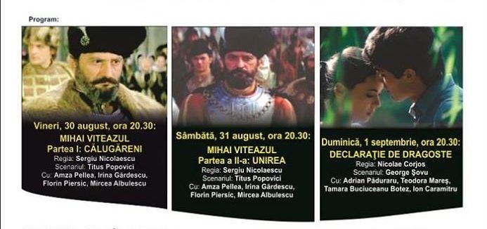 „Caravana Filmului Românesc” ajunge la Hunedoara. Proiecțiile vor avea loc în aer liber, iar accesul este gratuit