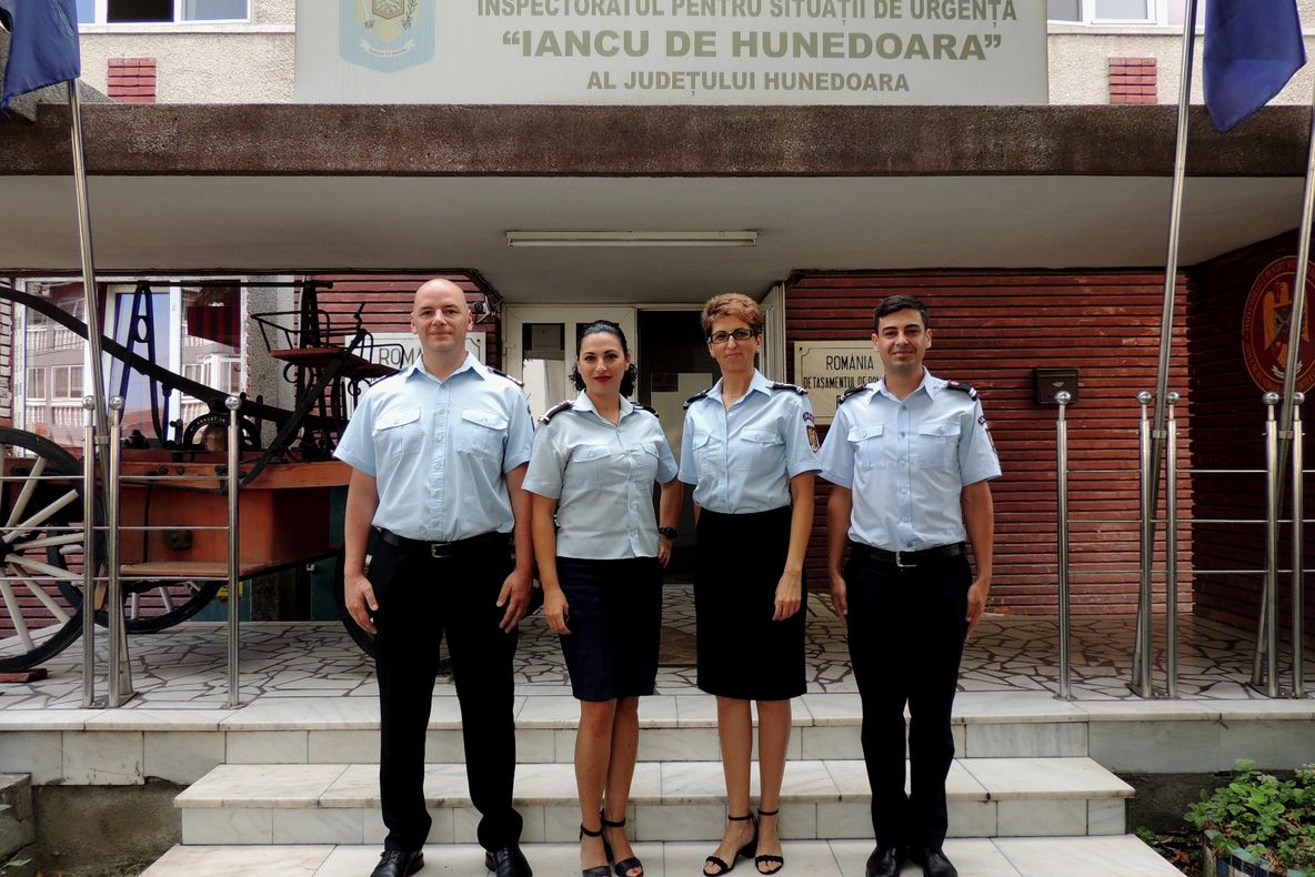 Avansări în grad la termen, la ISU Hunedoara