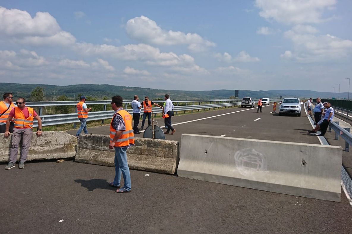 Se deschid 22 de kilometri din autostrada Lugoj - Deva