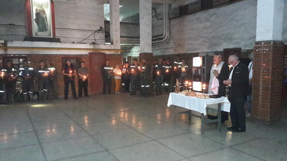 Slujbă de comemorare la mina Vulcan