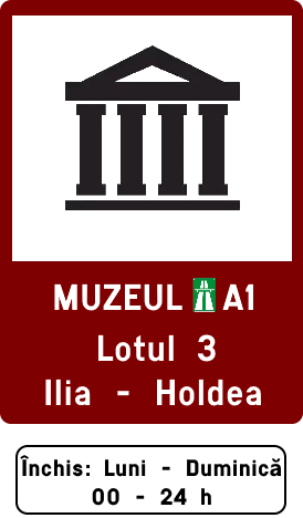 Haz de necaz. Indicatoare pentru autostrada “muzeu” gata, dar nedeschisă traficului rutier