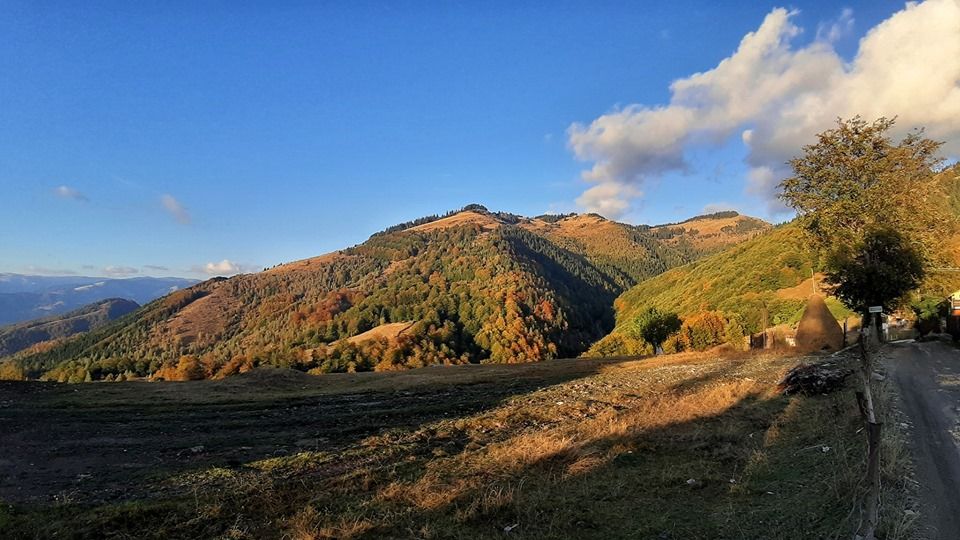 FOTO: Apus de soare magic în Parâng