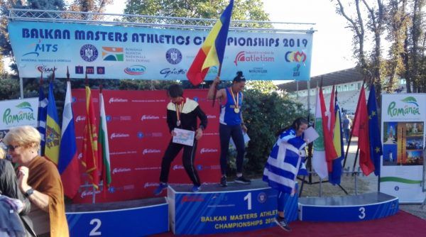 O petroșăneancă câștigă locul 2 la Balcaniada de Atletism Masters