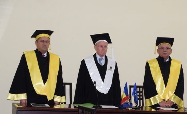 Rectorul unei prestigioase universități din Austria, Doctor Honoris Causa al Universității Petroșani