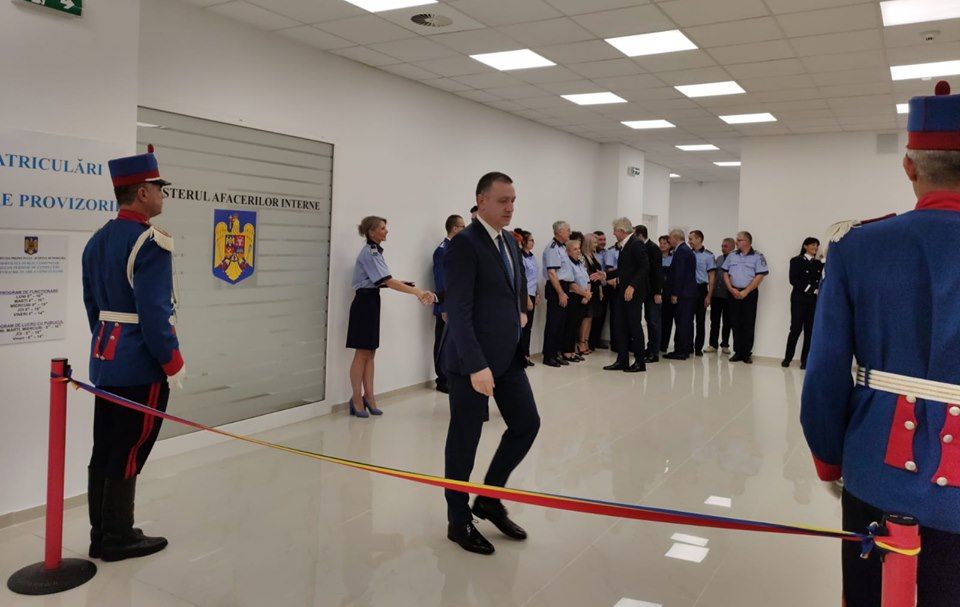 FOTO: Mihai Fifor a participat la inaugurarea noului sediu al Serviciului Public Comunitar Regim Permise de Conducere și Înmatriculare a Vehiculelor