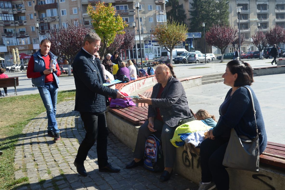 Primarul Petroșaniului, voluntar în Poiectul “Petroșaniul selectează pentru viitor”